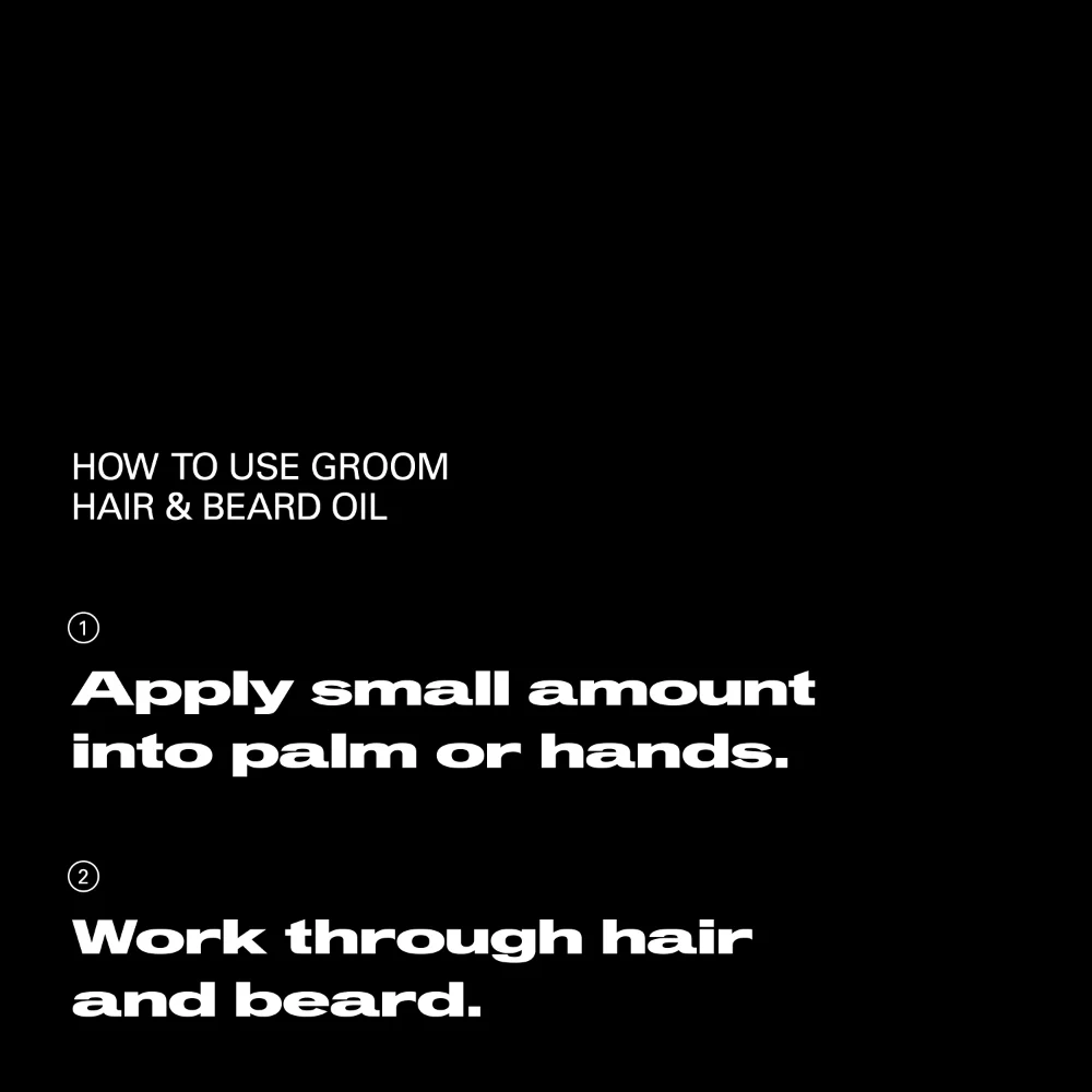 SEB MAN The Groom Hair & Beard Oil - 30ml - Image 4