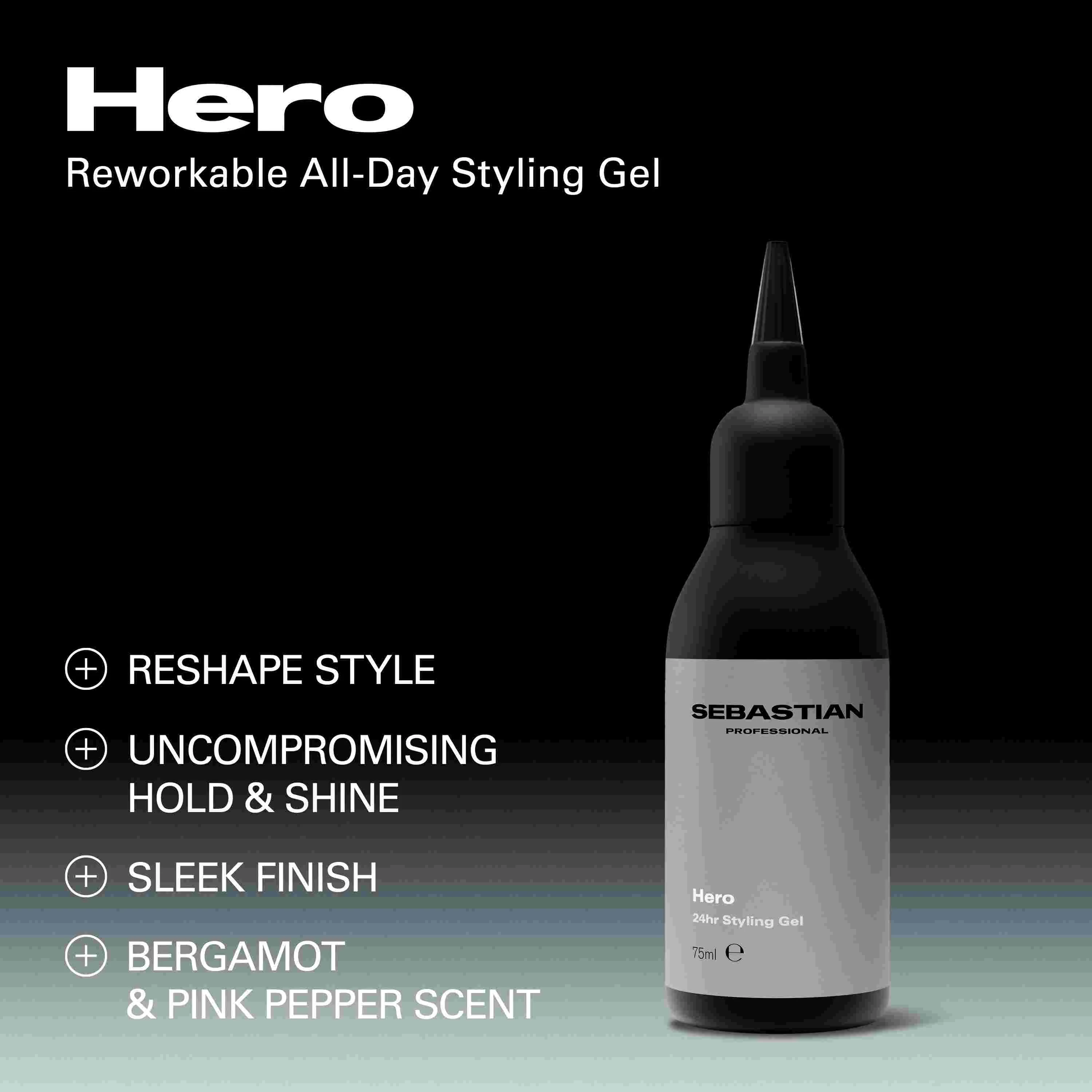 SEB MAN The Hero Re-Workable Gel - 75ml - Image 3