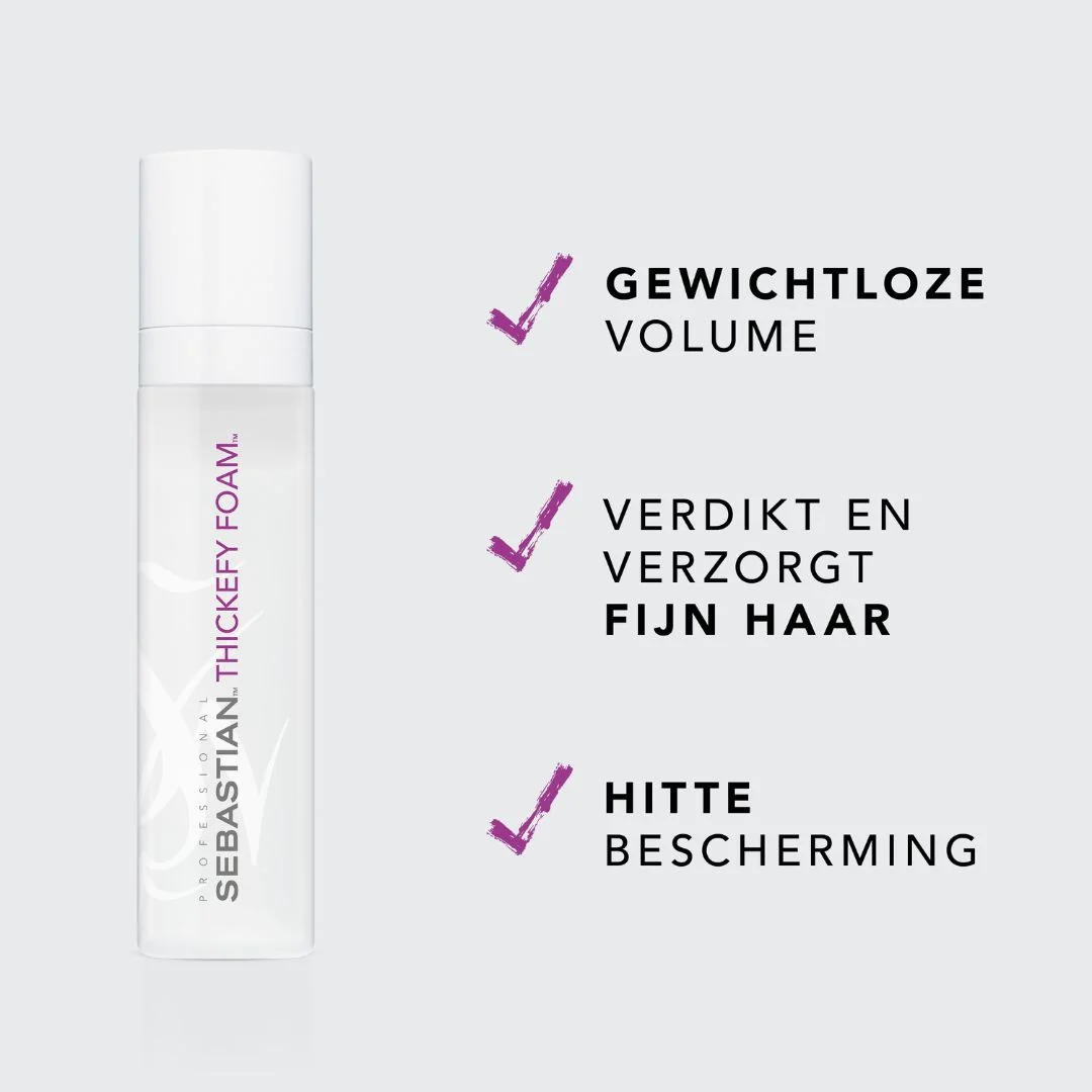 Thickefy Foam Volume Mousse - 200ml - Image 2