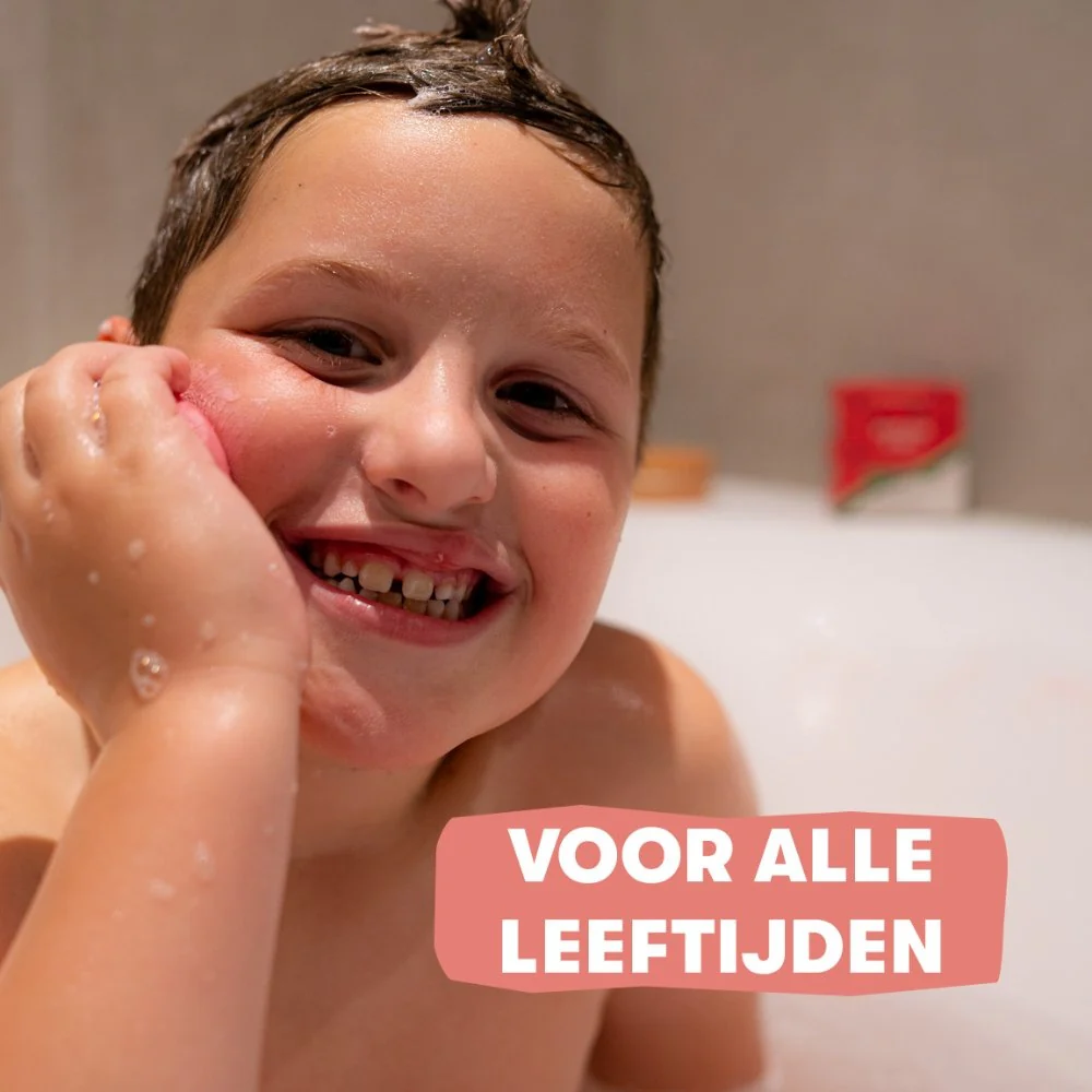 3-in-1 Kids Bar Watermeloen Haar en Lichaam - 60g - Image 3