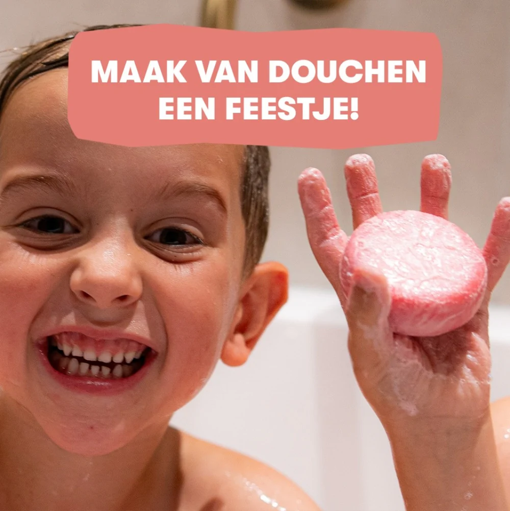 3-in-1 Kids Bar Watermeloen Haar en Lichaam - 60g - Image 7