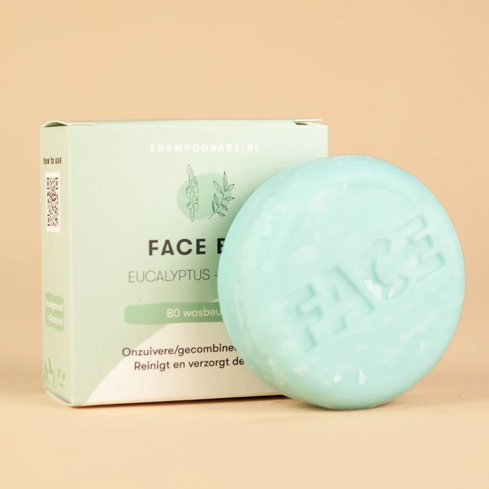 Facewash Bar Eucalyptus Tea Tree Onzuivere Huid - 60g - Image 5