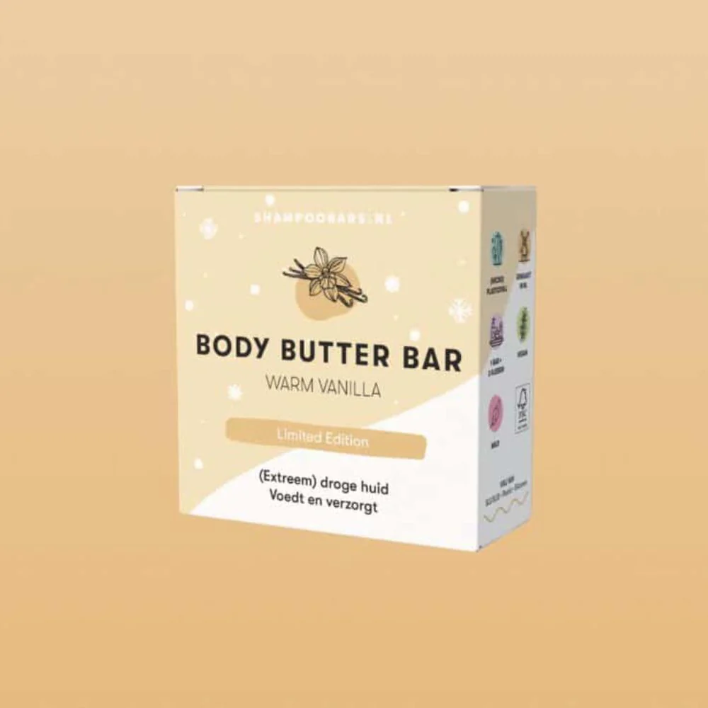 Body Butter Bar Warm Vanilla (extreem) droge huid - 45gr - Image 3