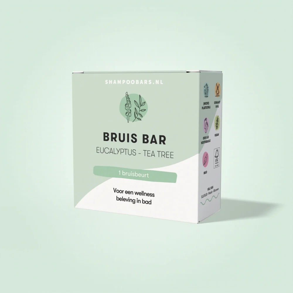 Bruis Bar Eucalyptus Tea Tree - 60g - Image 3