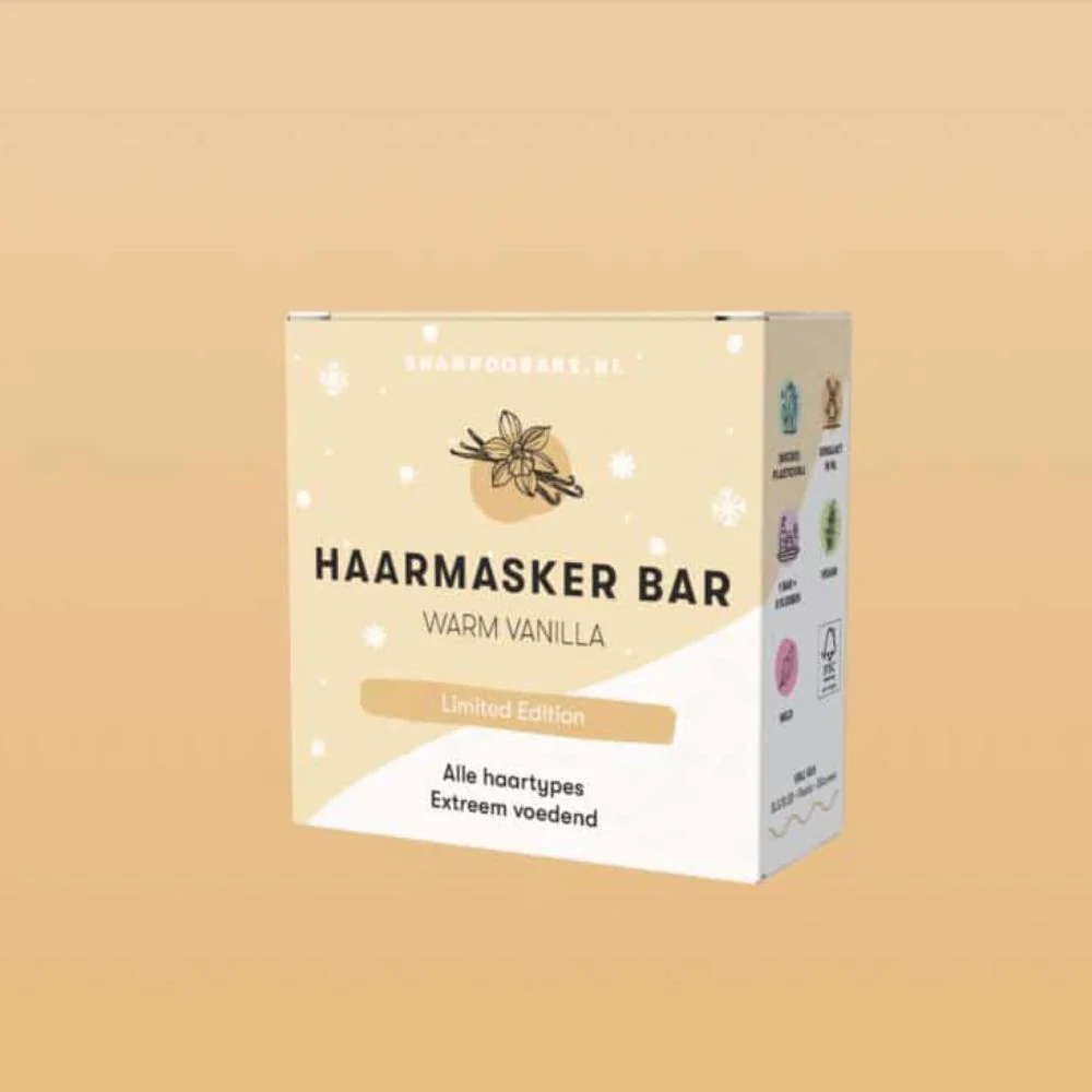 Haarmasker Bar Warm Vanilla alle haartypes - 45gr - Image 3