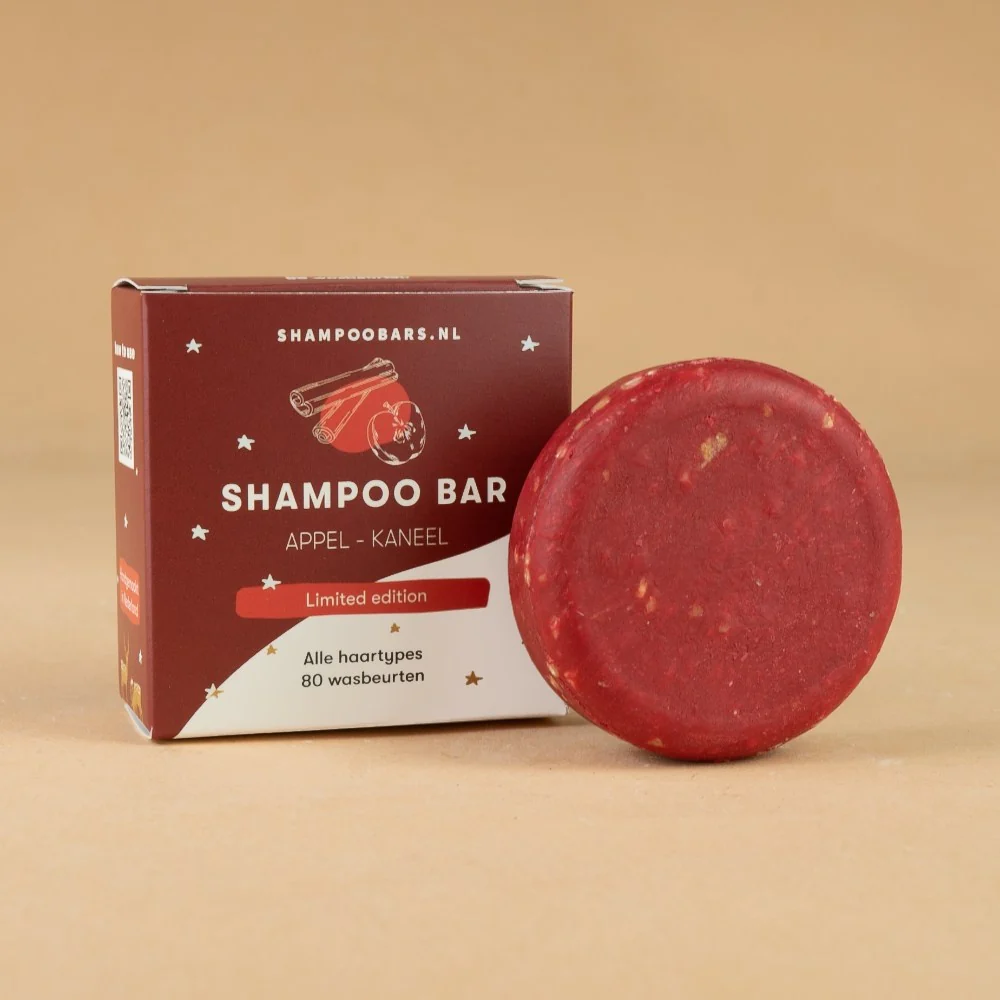 Shampoo Bar Appel Kaneel Alle haartypes - 60g - Image 3
