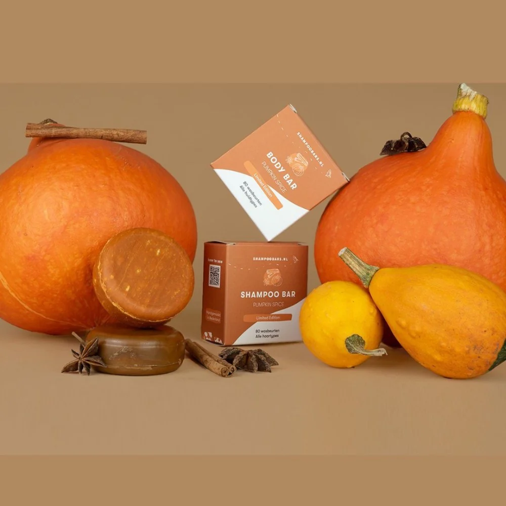 Shampoo Bar Pumpkin Spice Alle haartypes - 60g - Image 4