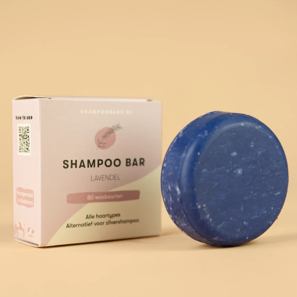 Zilvershampoo Bar Lavendel Alle Haartypes - 60g - Image 3