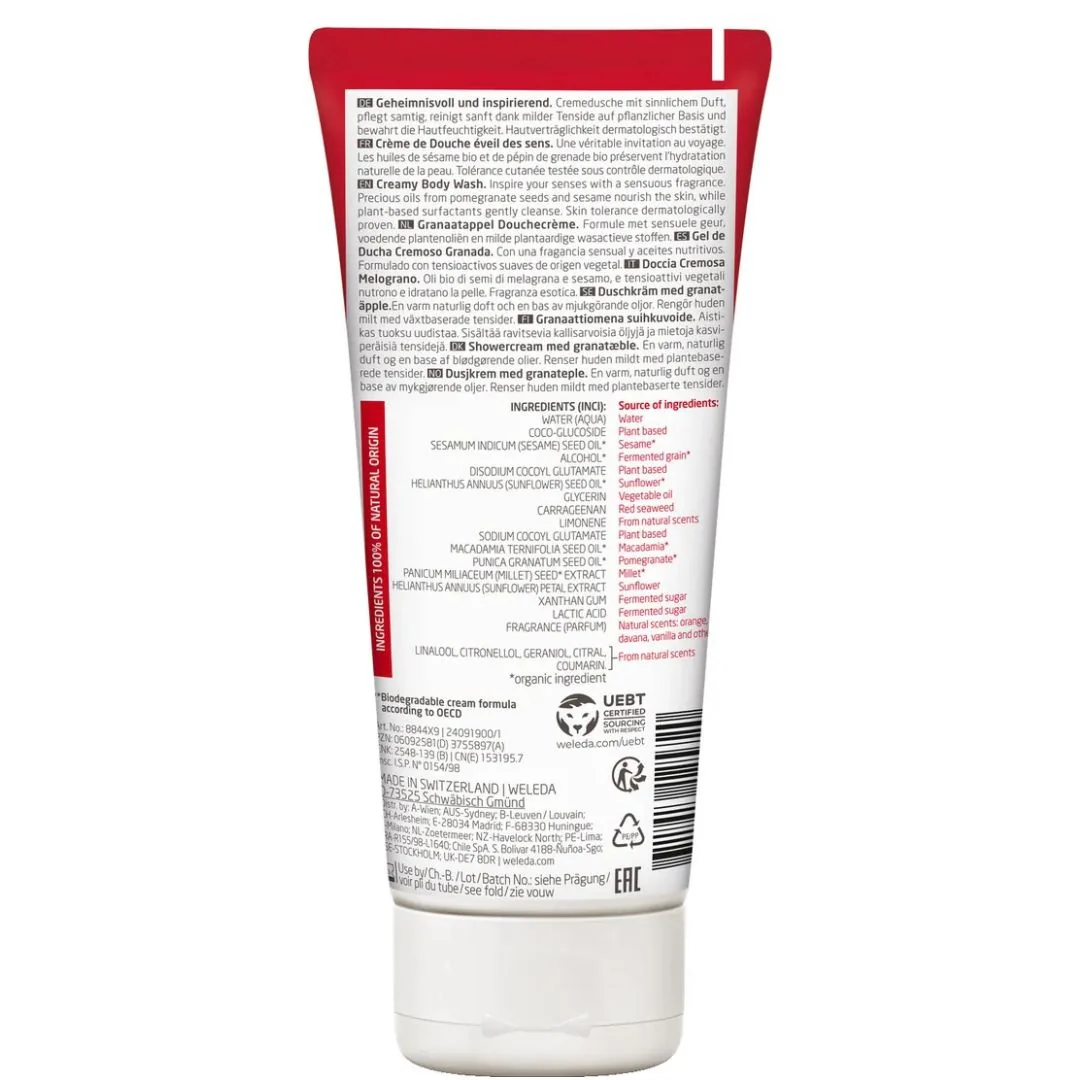 Shower Cream Inspire Granaatappel - 200ml - Image 4