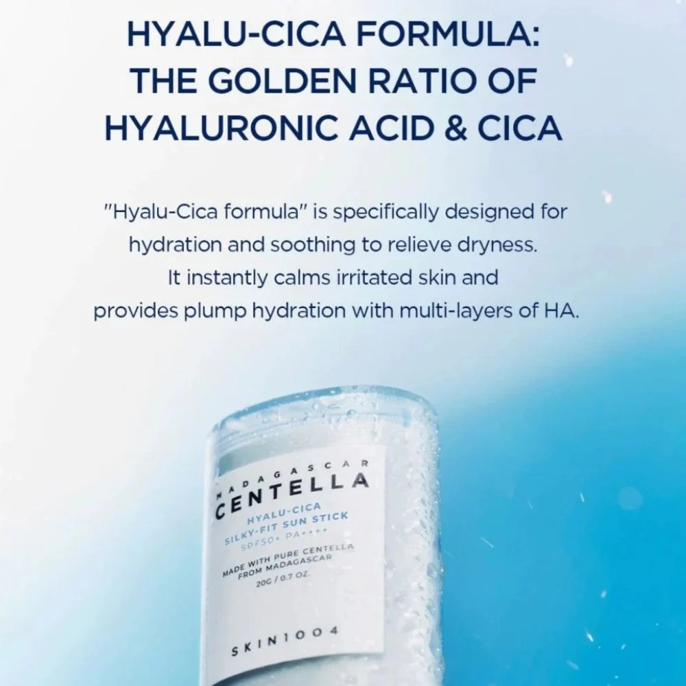 Madagascar Centella Hyalucica Silkyfit Sun Stick Spf50 PA++++ - 20gr - Image 4