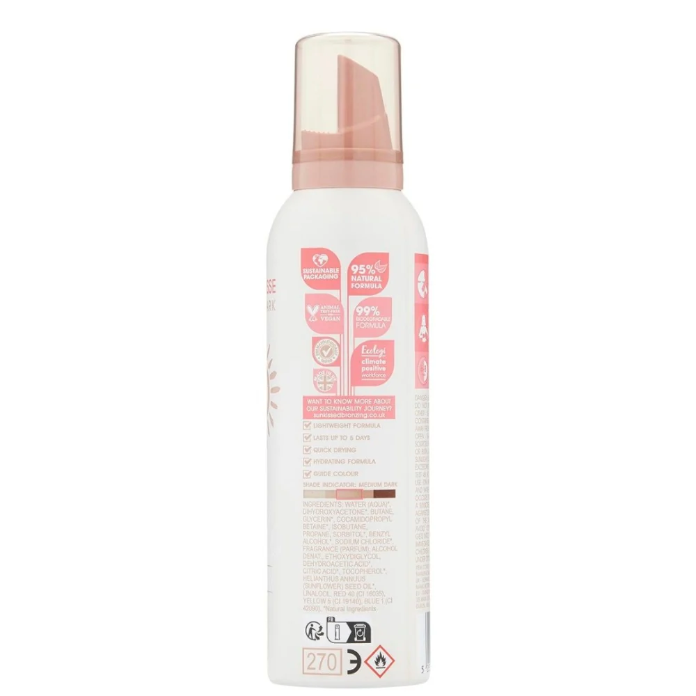 Whipped Tan Mousse Medium Dark - 200ml - Image 2