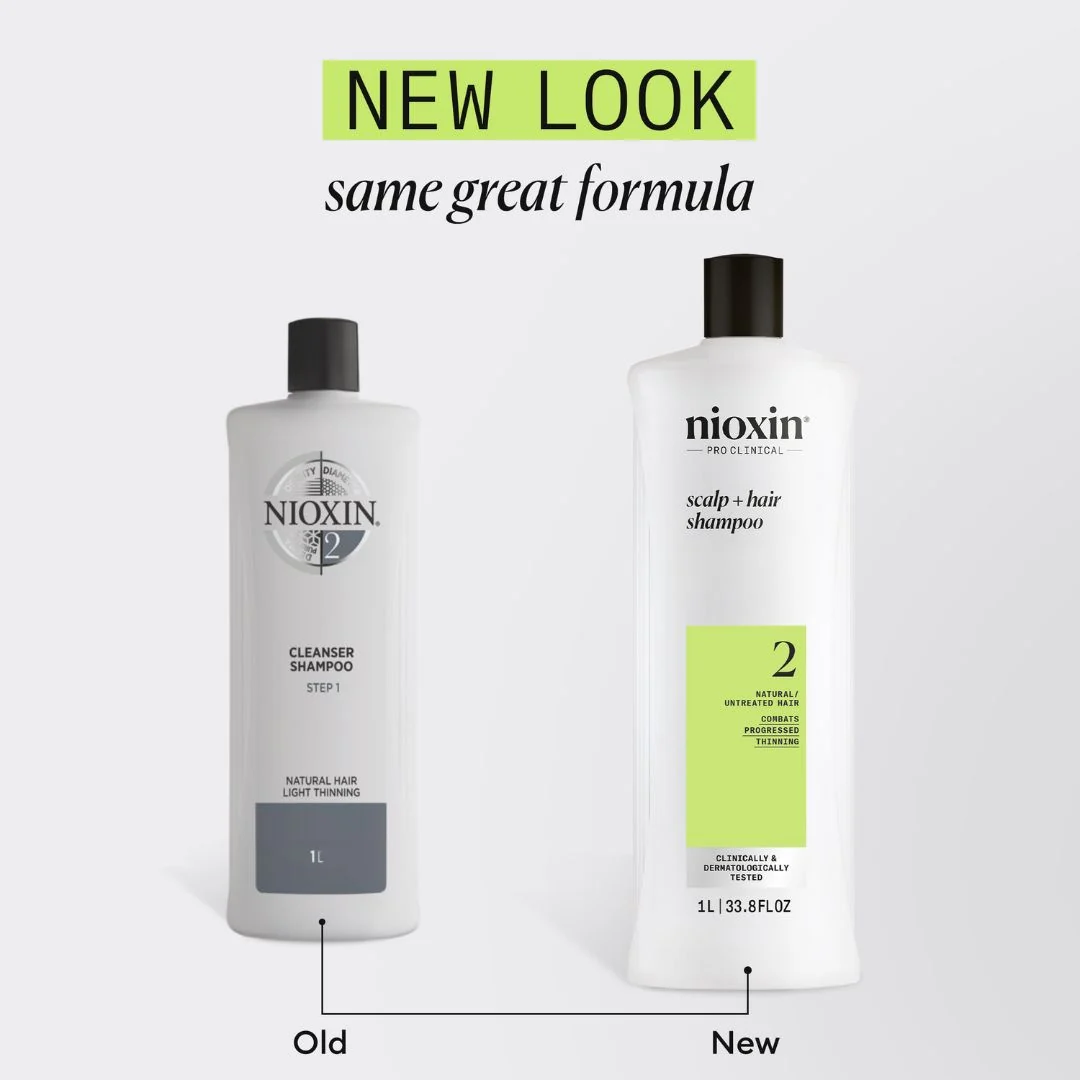 System 2 Progressed Thinning Shampoo - 1000ml - Image 2