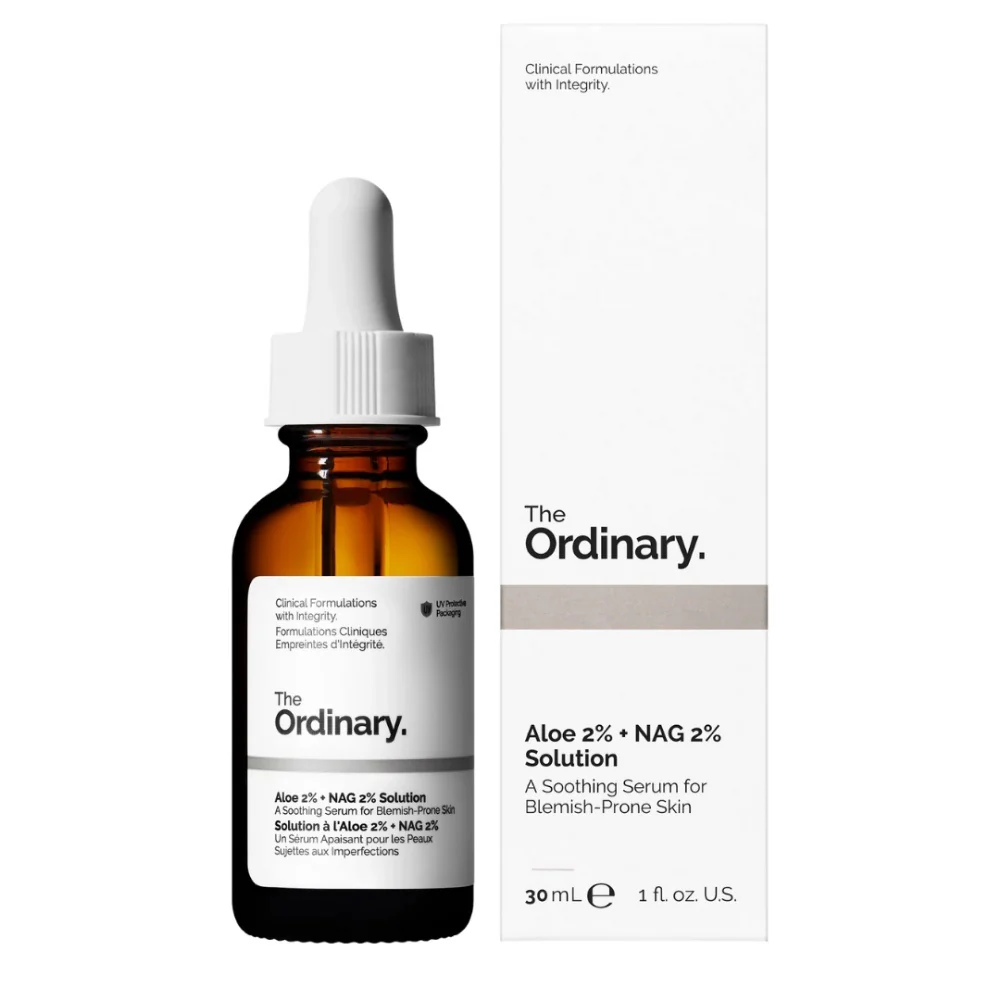 Blemish Control Aloe 2% + NAG 2% Solution Serum - 30ml - Image 2