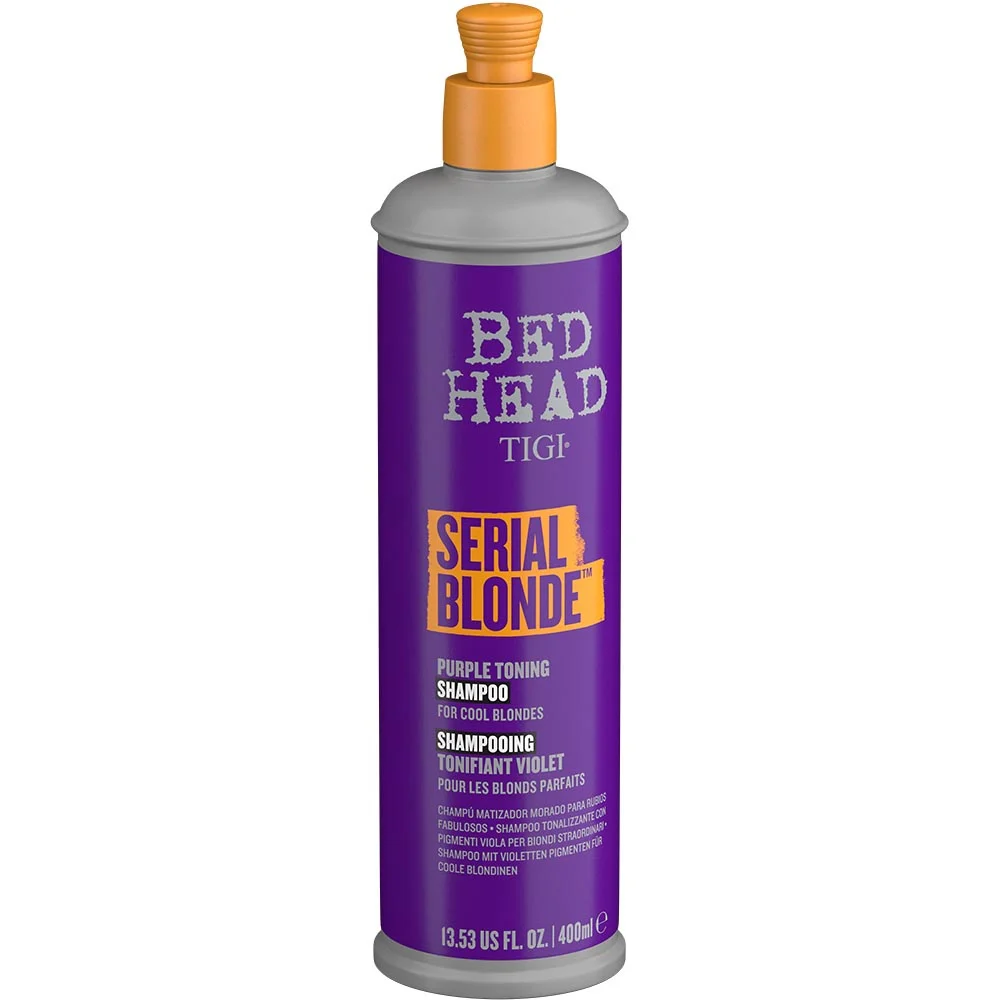 Serial Blonde Purple Toning Shampoo - 400ml - Image 3