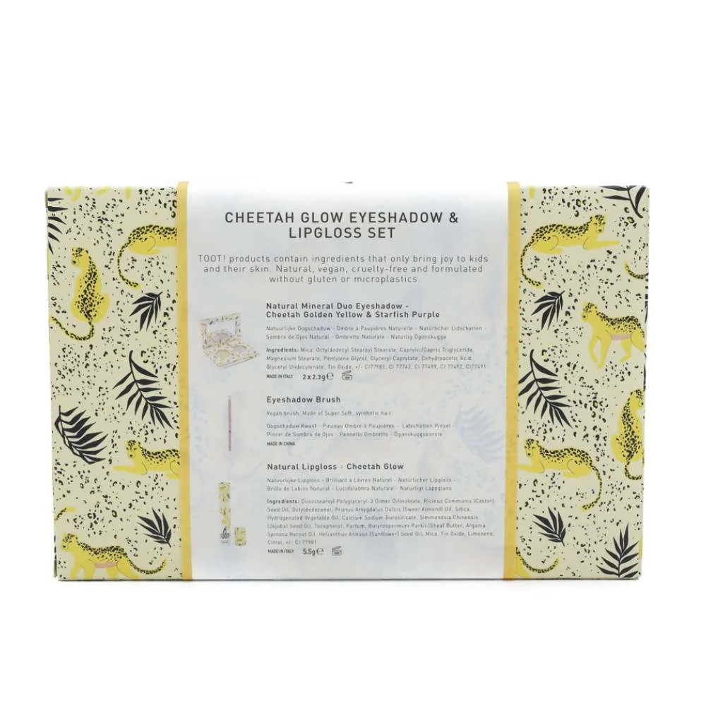 Cheetah Glow Eyeshadow & Lipgloss Box Set - Image 3