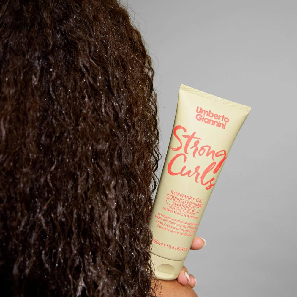 Strong Curls Rosemary Oil Strengthening Shampoo - 250ml - Image 3