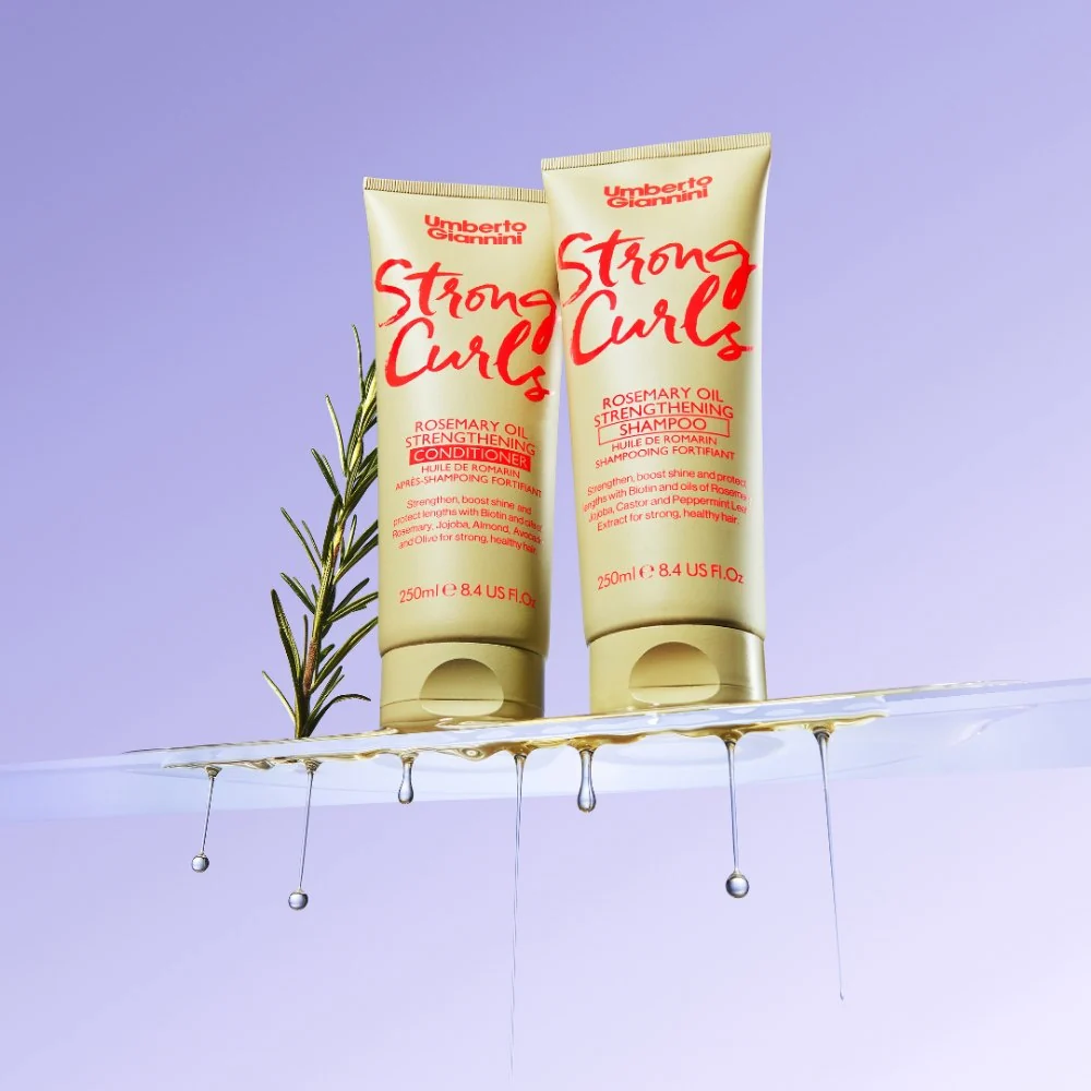 Strong Curls Rosemary Oil Strengthening Shampoo - 250ml - Image 4