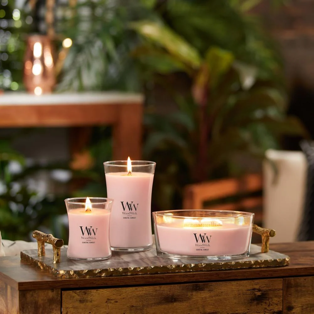 Vanilla & Sea Salt Ellipse Candle - 454gr - Image 2