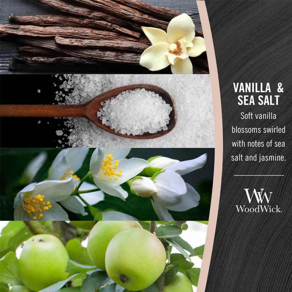 Vanilla & Sea Salt Large Candle - 611gr - Image 3