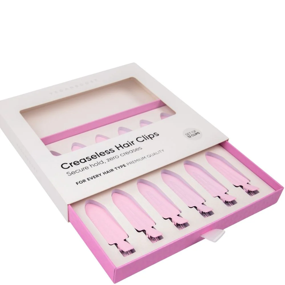 Creaseless Hair Clips - 12pcs - Image 2