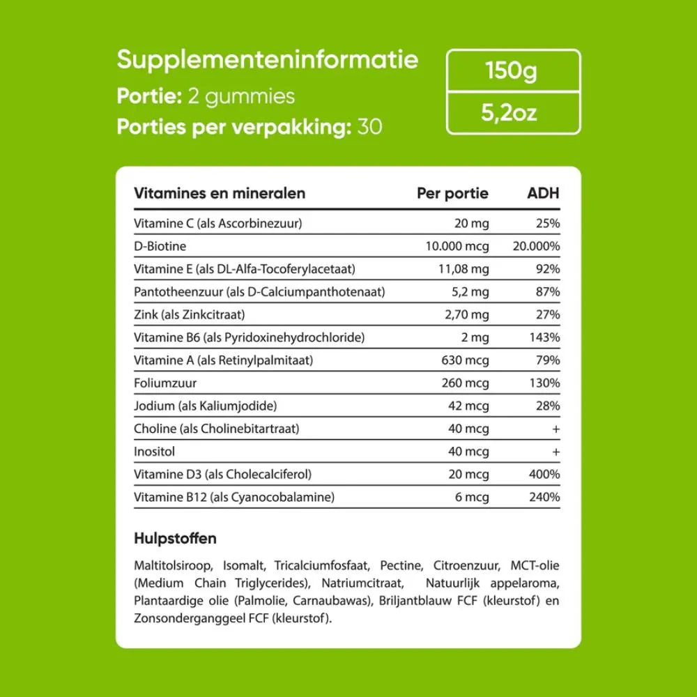 Hair Vitamins Apple - 60pcs - Image 4