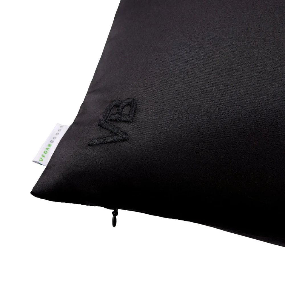 The Satin Pillowcase Lava Stone Black - Image 4