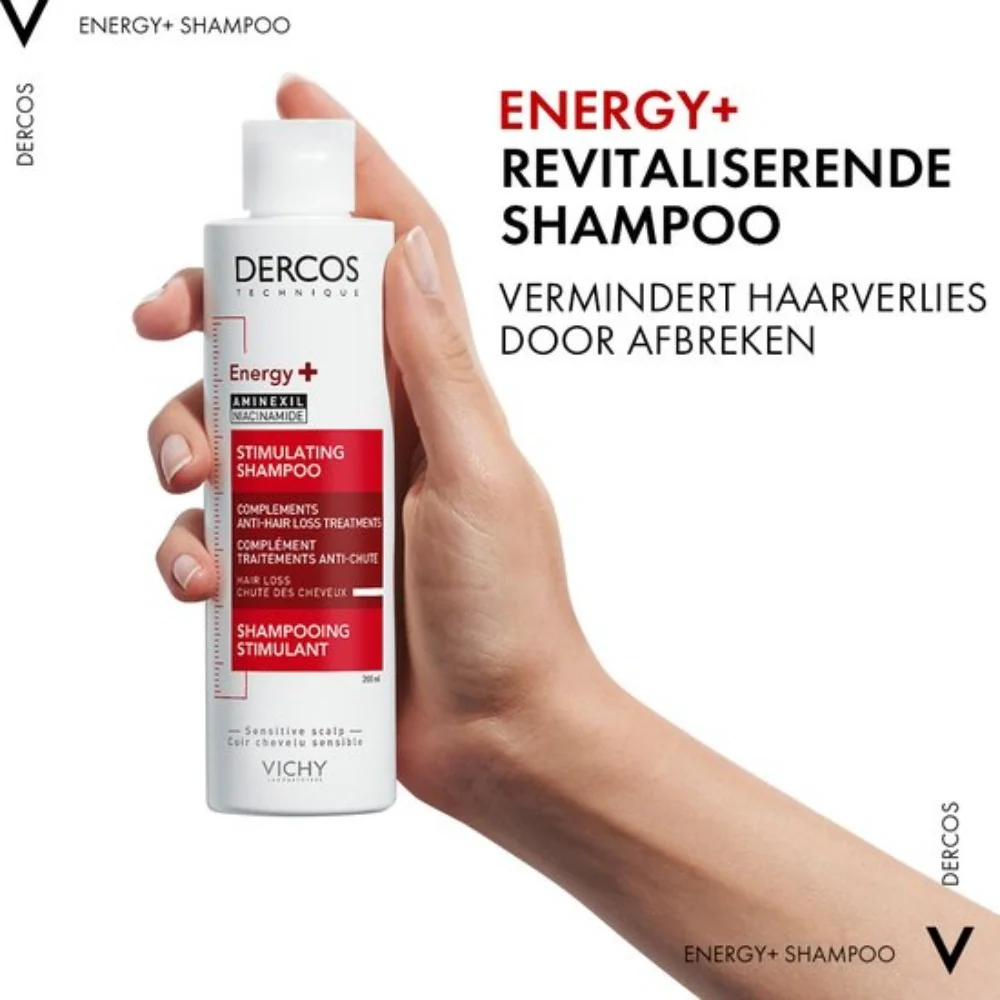 Dercos Aminexil Energie Shampoo - 200ml - Image 3