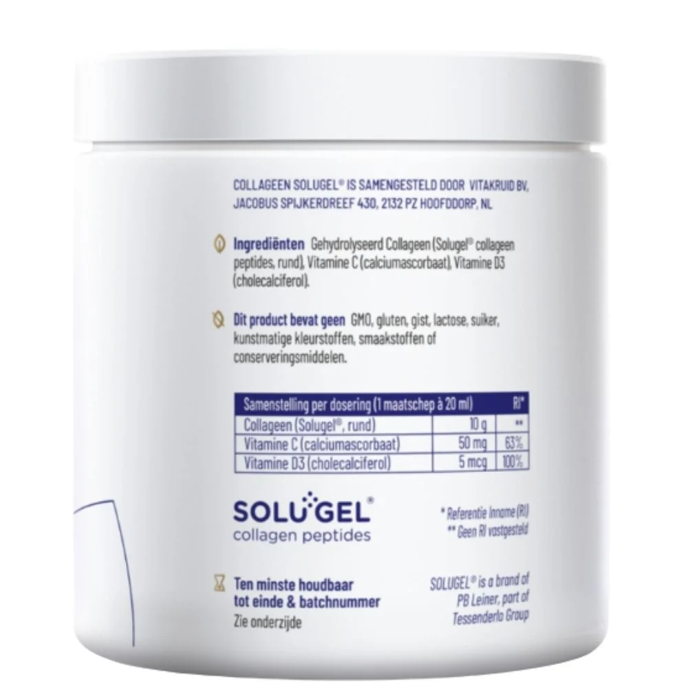 99% puur Collageen Solugel® Poeder - 250gr. - Image 3