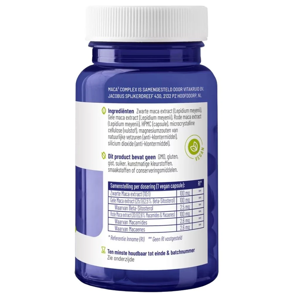Maca 3 Complex - 90pcs - Image 3