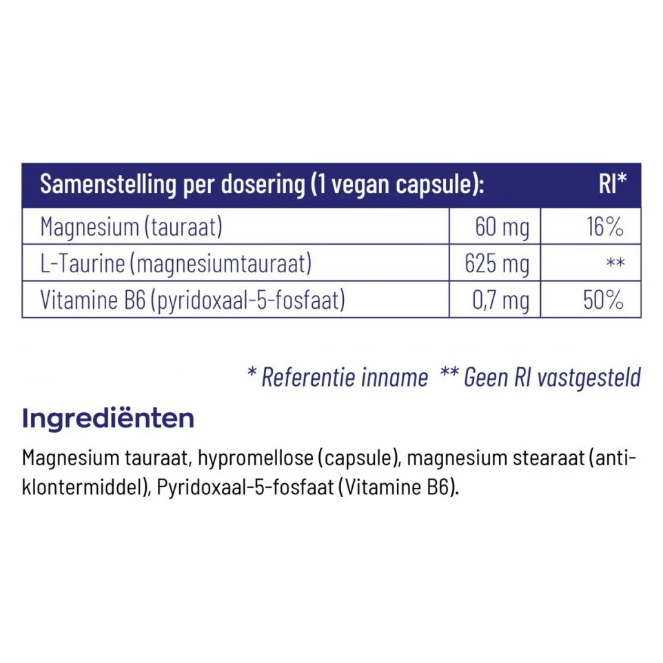 Vegan Magnesium Tauraat met P-5-P® - Image 4