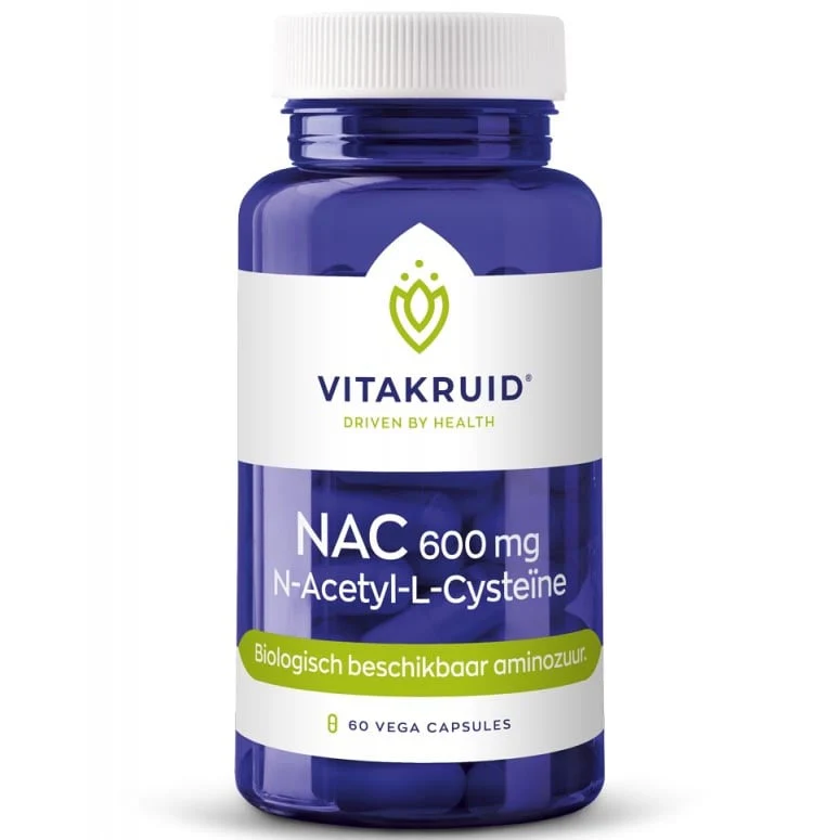 NAC 600 mg N-Acetyl-L-Cysteïne - 60pcs