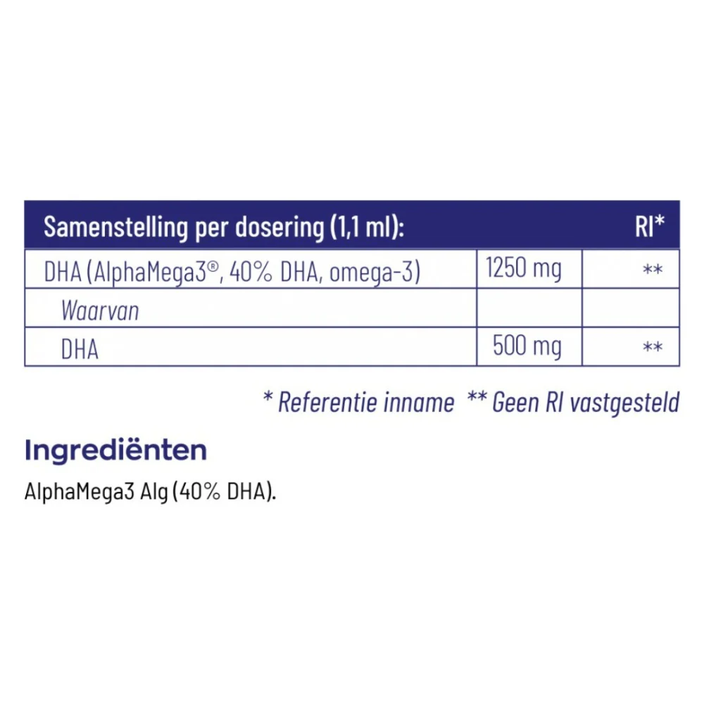Vegan Omega 3 1250 TG algenolie - 50ml - Image 4