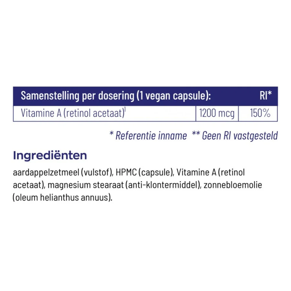 Vitamine A 4.000 IE - 90pcs - Image 4