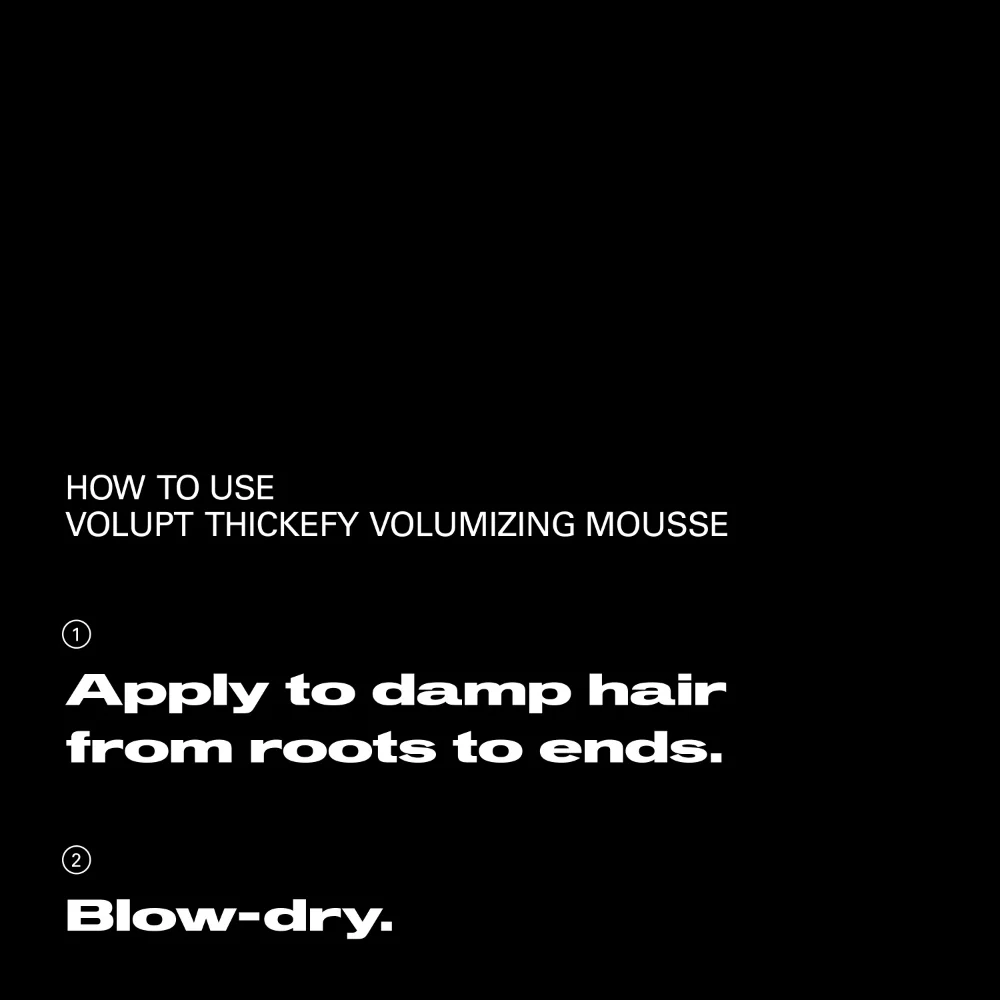 Volupt Thickefy Volumizing Mousse - 190ml - Image 3