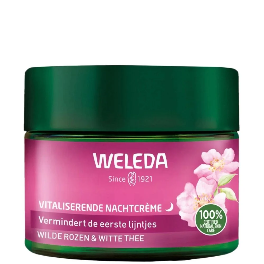Wilde Rozen & Witte Thee Vitaliserende Nachtcrème - 40ml