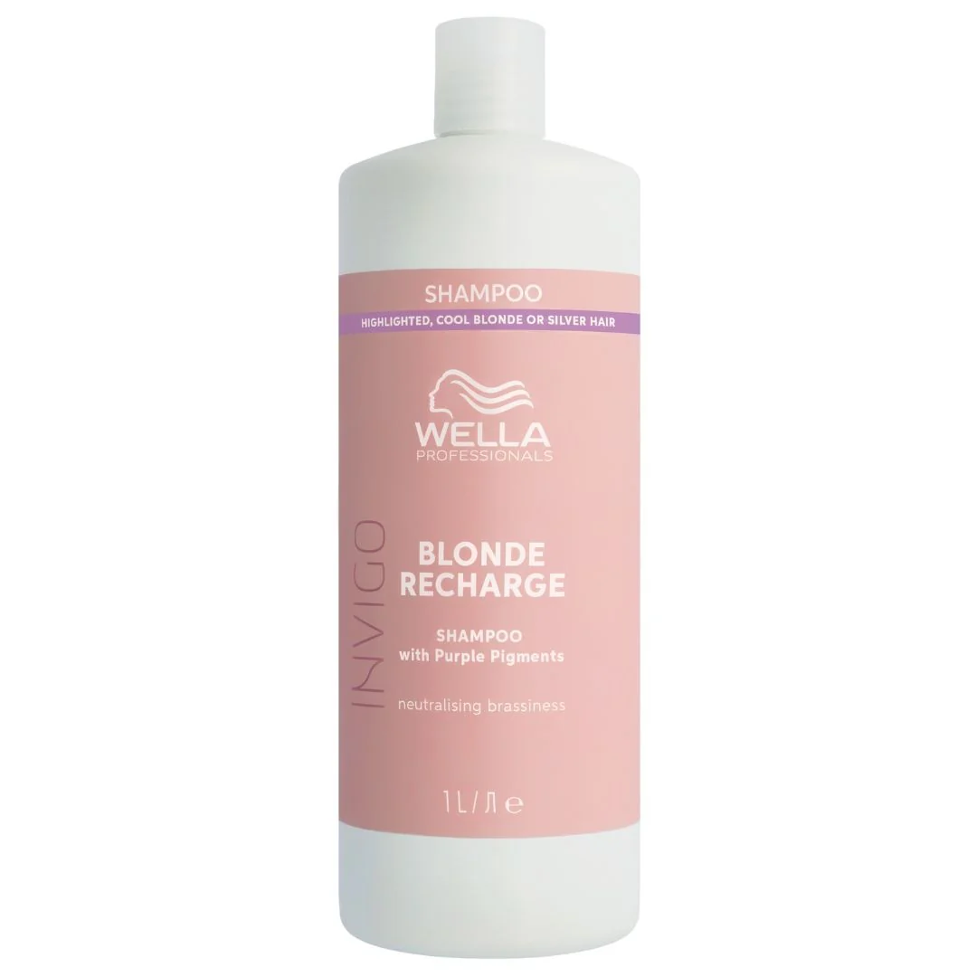 Invigo Color Recharge Blonde Shampoo - Cool - Image 2