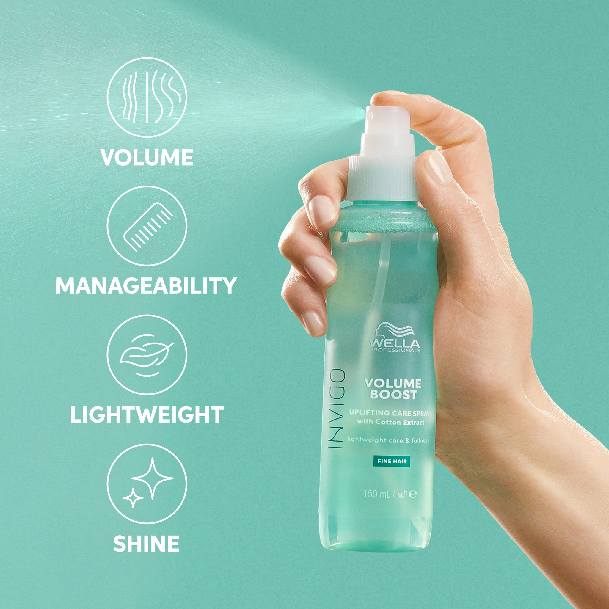 Invigo Volume Boost Uplifting Care Spray - 150ml - Image 2