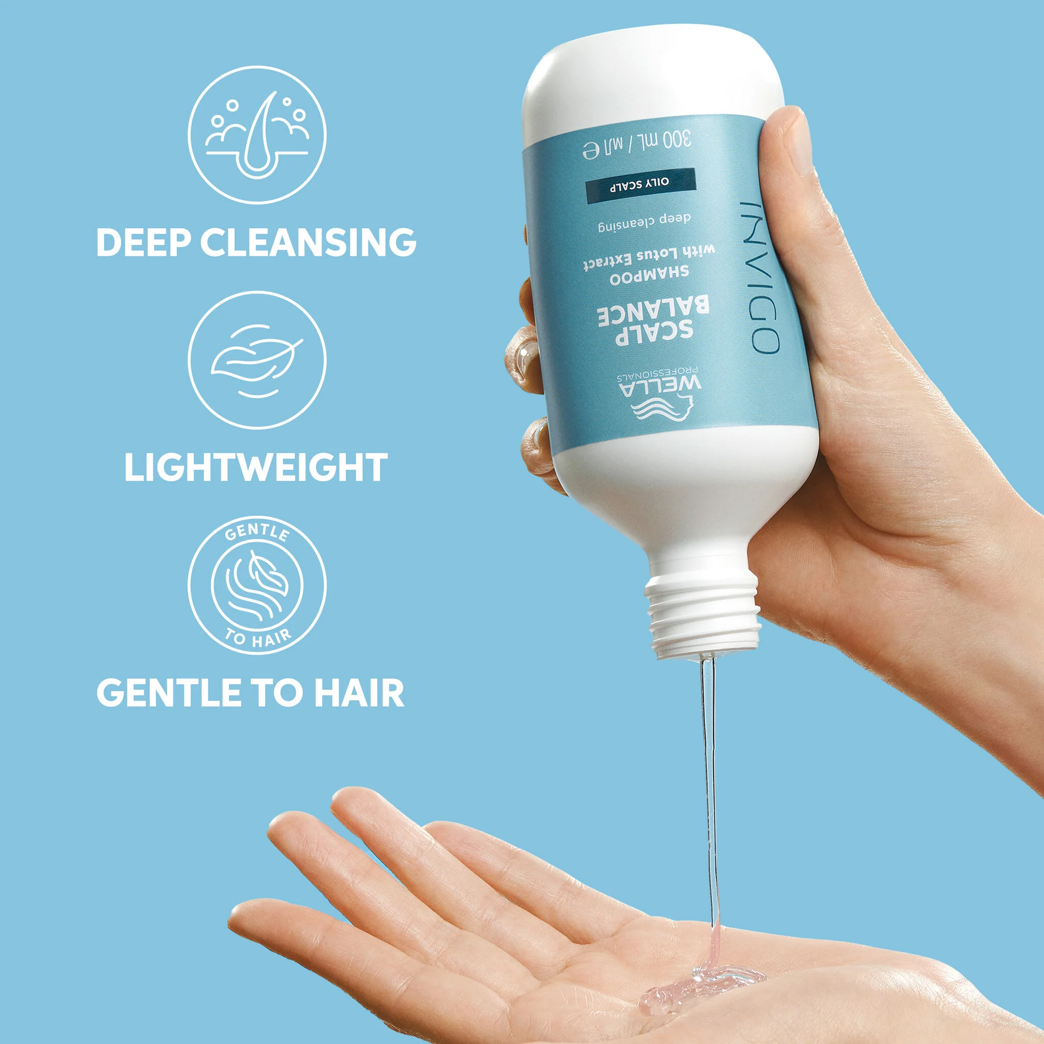 Scalp Balance Oily Scalp (Aqua Pure) Shampoo - Image 3