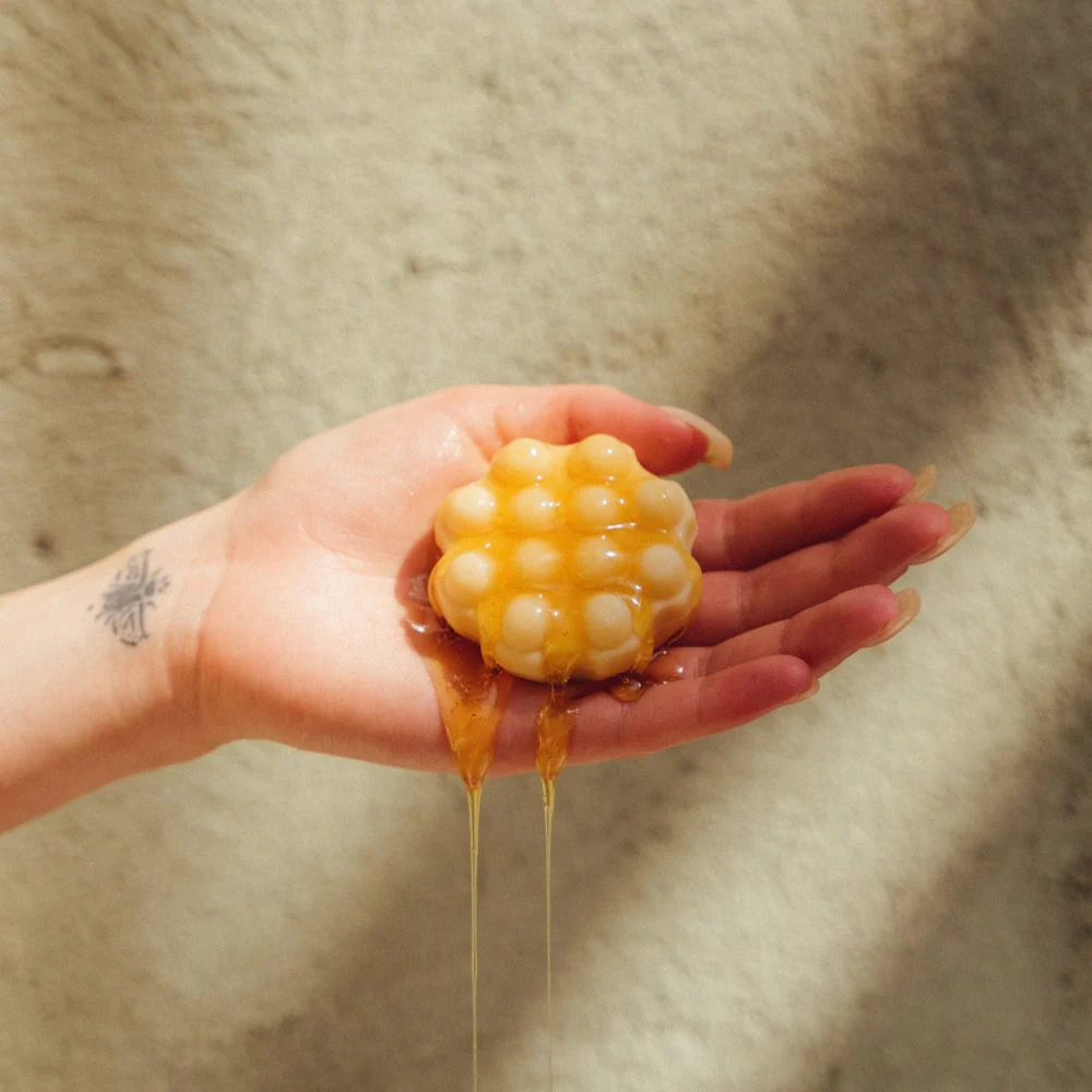 Shampoo Bar Vegan Honey - Image 4