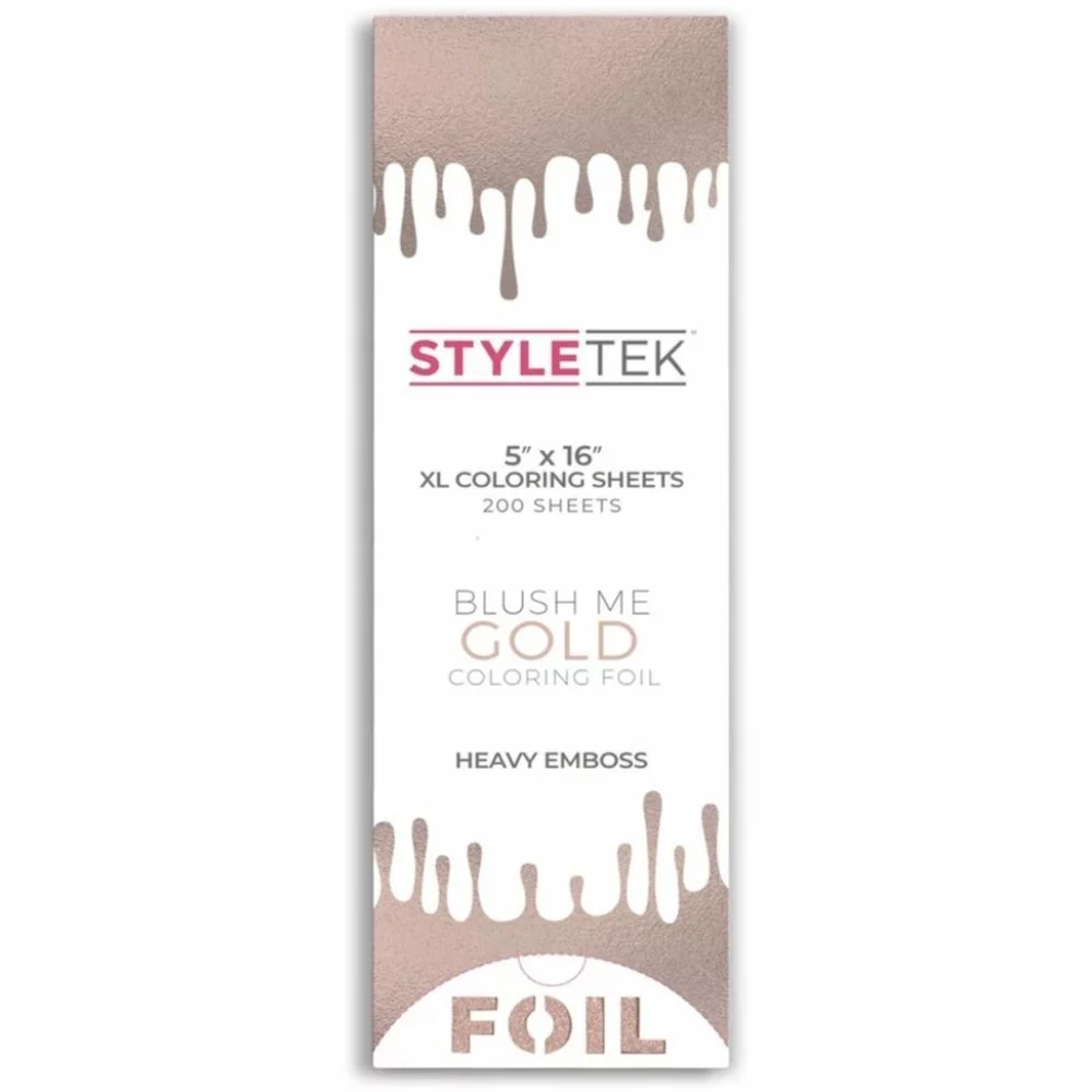 XL Aluminium Folie - Blush Me Gold - 200 stuks