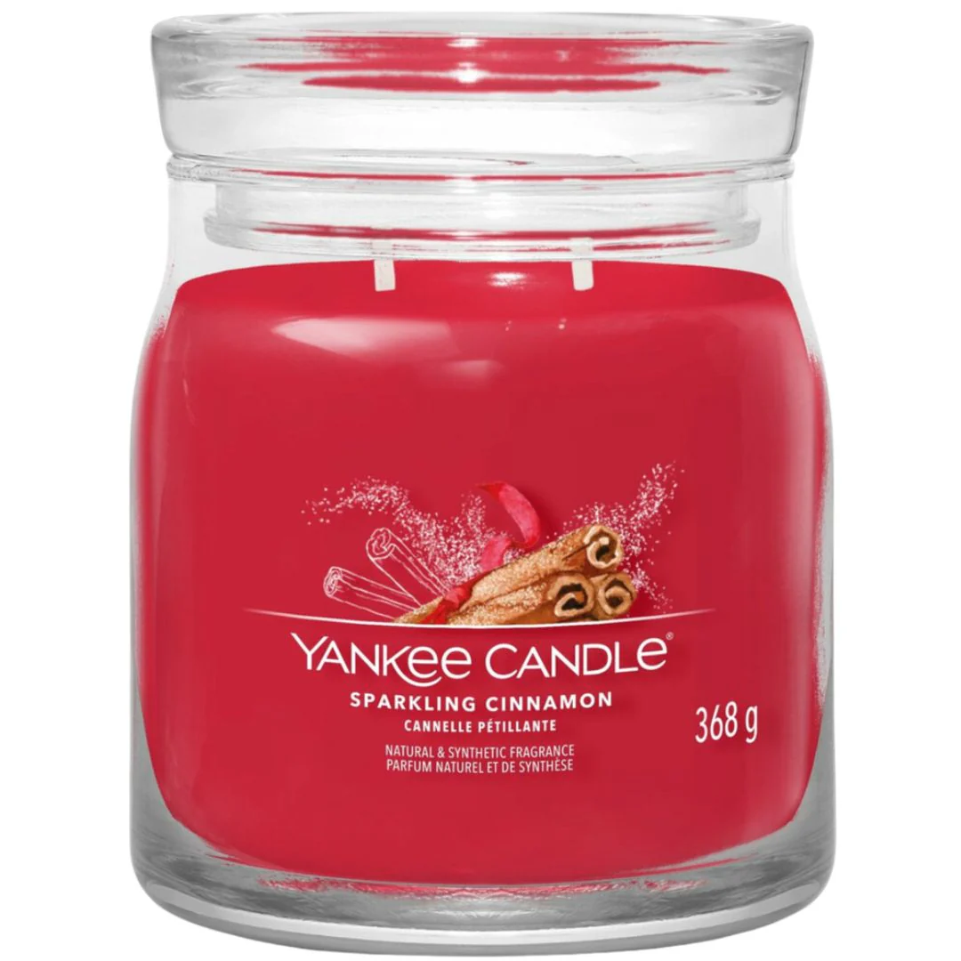 Sparkling Cinnamon Signature Medium Jar - 368gr