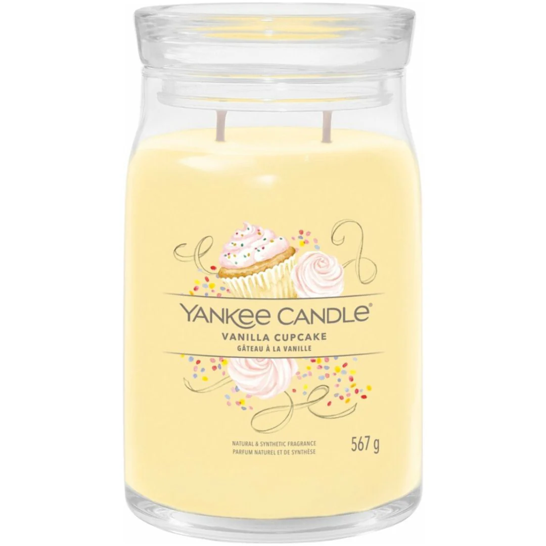 Vanilla Cupcake Signature Large Jar - 567gr