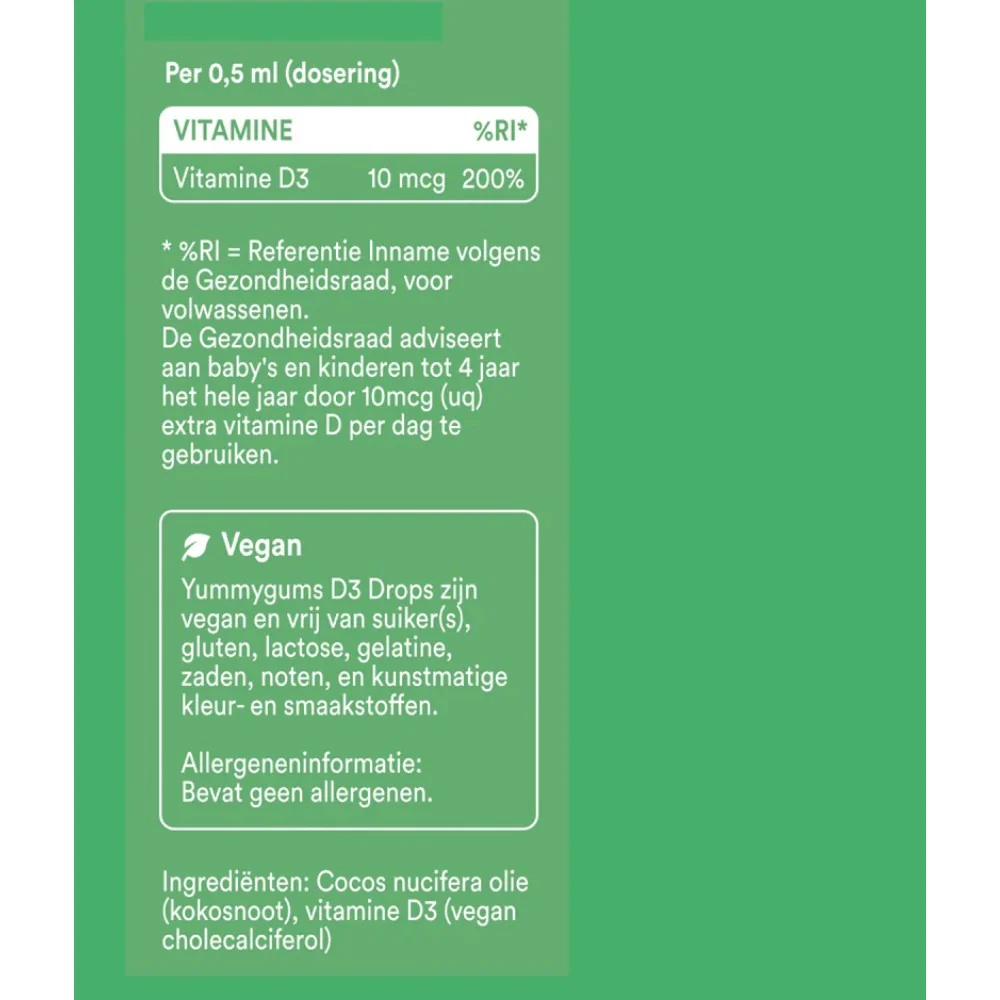 Kids Vitamine D3 Drops - 50ml - Image 4