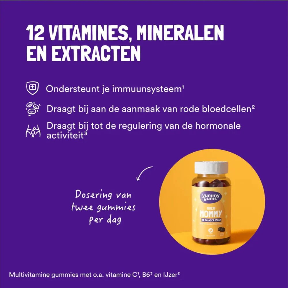 Na Zwangerschap Mommy Gummies - 60pcs - Image 3
