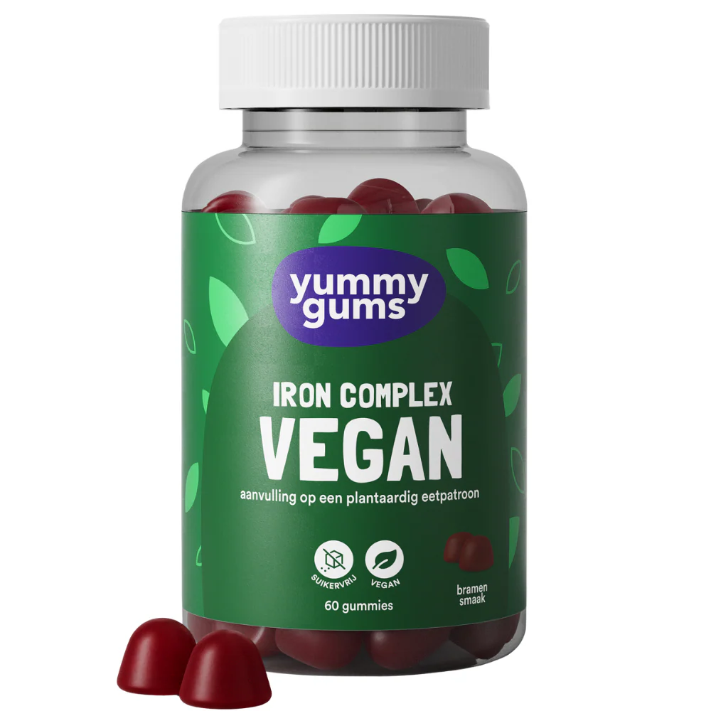 Iron Vegan Complex Gummies - 60pcs