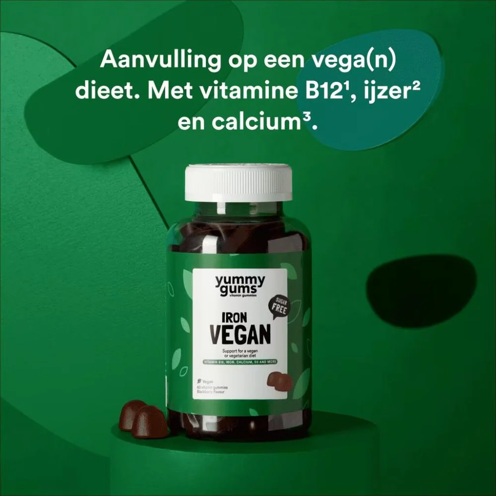 Iron Vegan Complex Gummies - 60pcs - Image 2