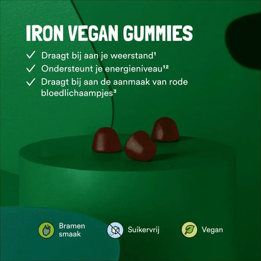 Iron Vegan Complex Gummies - 60pcs - Image 5