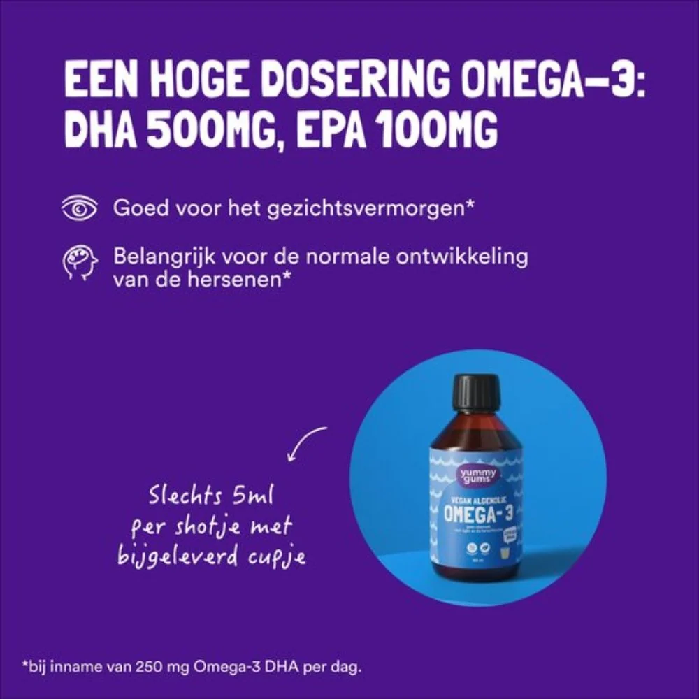 Vegan Omega 3 uit Algen Vloeibaar - 150ml - Image 3