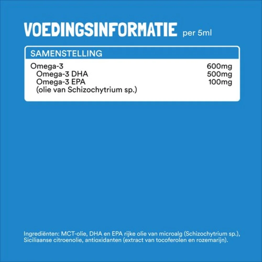 Vegan Omega 3 uit Algen Vloeibaar - 150ml - Image 5