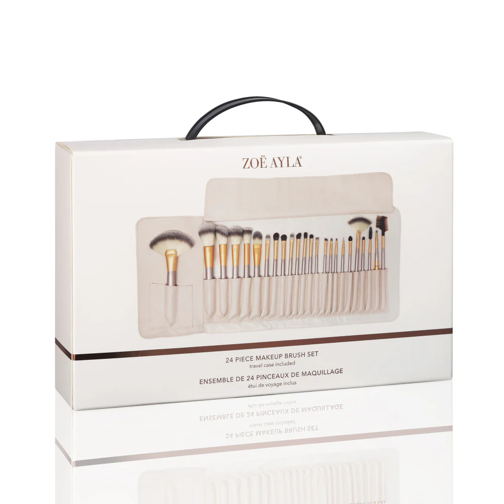24-delige Make-Up Brush Set - Image 2